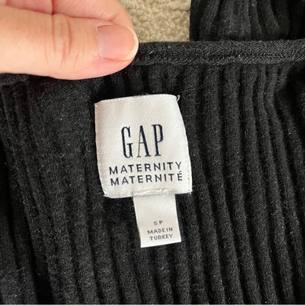 Maternity Rib Midi Tank Dress - Picture 5 of 5